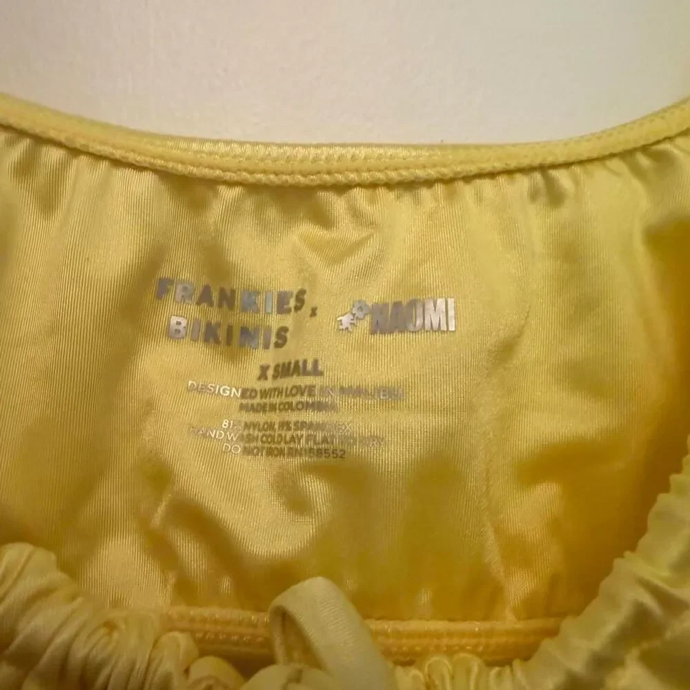 Frankies-bikinis Women's Yellow Bikinis-and-tankini-sets